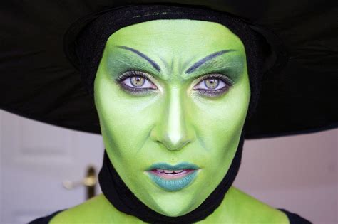 Wicked witch makeup pinterest